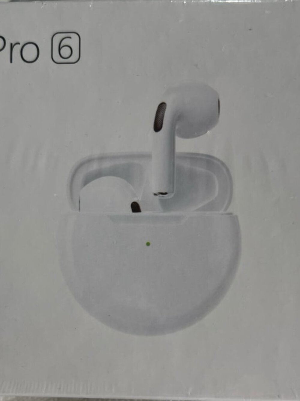 6 True Wireless Over-Ear Style Earbuds — White